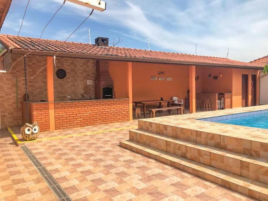 Casa Com Piscina Itanhaem Cibratel II Itanhaém Exterior foto