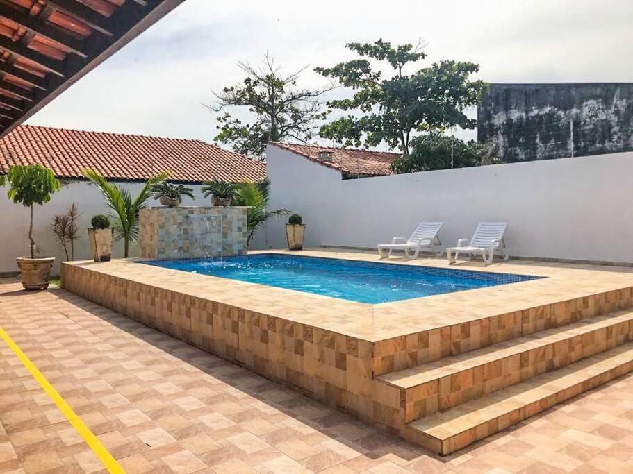 Casa Com Piscina Itanhaem Cibratel II Itanhaém Exterior foto